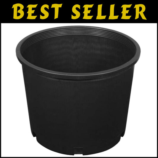 7 Gallon Premium Nursery Pots (5 Pack) - Made in the USA, Durable & UV Resistant