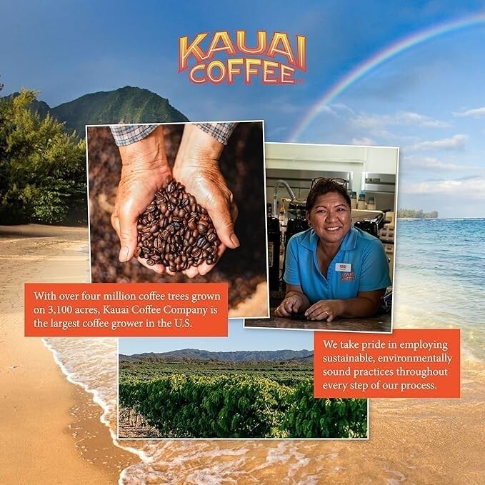 48 Count Coconut Caramel Crunch K-Cup Pods - Premium Hawaiian Coffee Experience