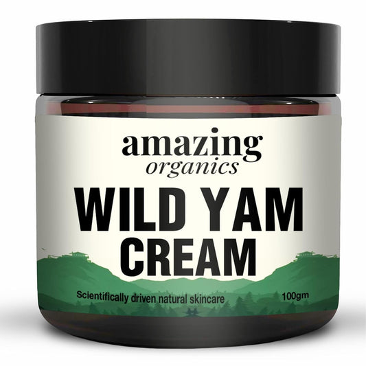 Cruelty-Free Wild Yam Cream: Natural Moisturizer and Menstrual Relief, 1 oz