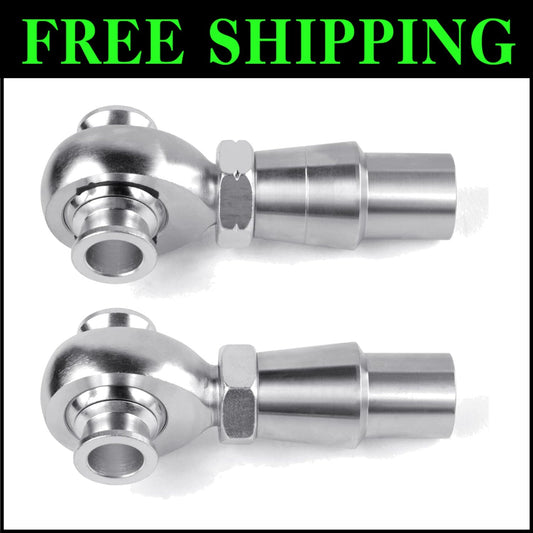 Versatile 3/4" Right & Left Hand Thread Heim Joint Kit with Jam Nuts & Adapters