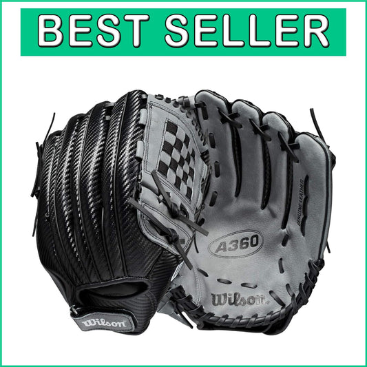 2021 A360 Youth Baseball Glove 12.5" - Lightweight & Durable Right Hand Throw