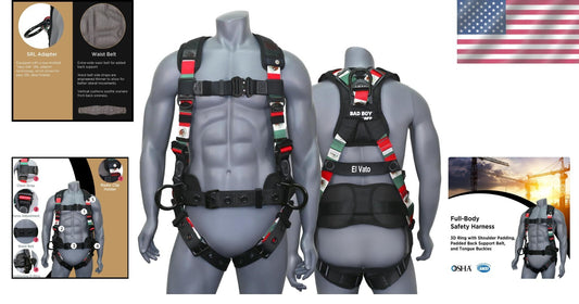 High-Strength Fall Protection Harness for Ultimate Worker Safety and Support