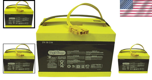 High Capacity Sealed Battery for 24V Vehicles - Quick Connect Convenience