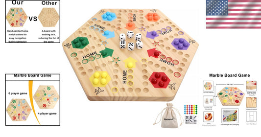 Eco-Friendly Wahoo Board Game - Engaging Strategy Game with Beautiful Packaging