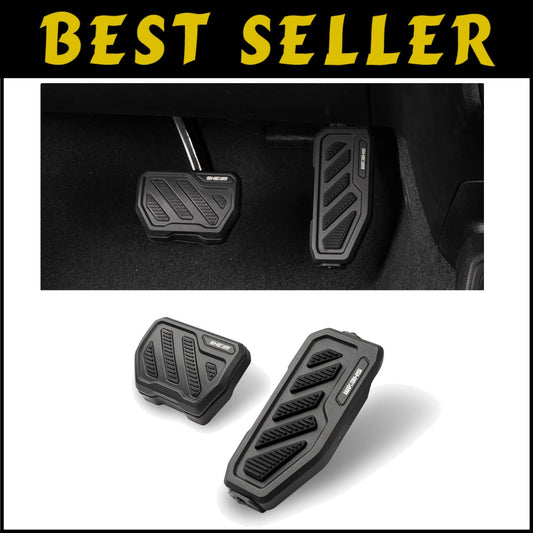 Easy Install Anti-Slip Brake & Gas Pedal Covers for Wrangler JL/JLU & Gladiator
