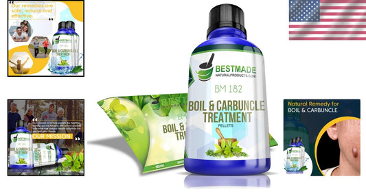 Fast-Acting Natural Remedy for Boils & Carbuncles - Safe & Gentle 25g Pellets
