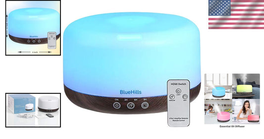 Large Capacity Humidifier and Aroma Diffuser with Auto Shut-Off - Gift Idea