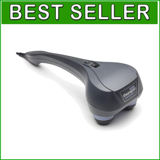 Electric Deep Tissue Massager with Interchangeable Spheres - Lightweight Design