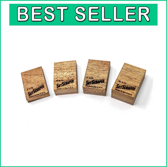 Floyd Rose Tremolo Setup Blocks - Mahogany Wedge Set for Easy Adjustments