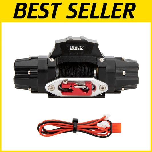 Durable Dual Motor RC Winch for 1/10 Crawlers - Perfect for Outdoor Adventures