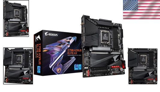 Advanced Gaming Motherboard: LGA 1700 Socket, Quad M.2 & Enhanced Thermal Design