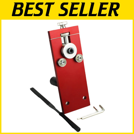 Durable Adjustable Guitar Fret Wire Tool for Luthiers – Red Ergonomic Design