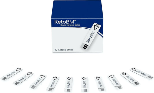 Compact and Lightweight 40 Count Ketone Testing Strips - Perfect for Home Use