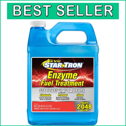 Rejuvenate Fuel with Star Tron Enzyme Treatment, 128oz – Cures Ethanol Problems