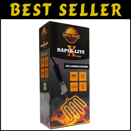 RAPID-LITE Xtreme 800W Electric Charcoal Starter - Quick Ignition for Grills