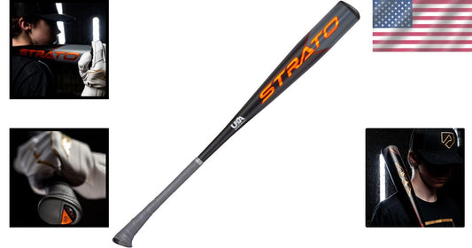 2-5/8" Strato Baseball Bat - Lightweight Alloy with Advanced Shock Absorption