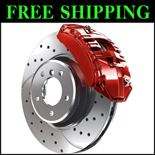 DIY Premium Brake Caliper Paint Kit with High Temp RED Epoxy - Easy Application