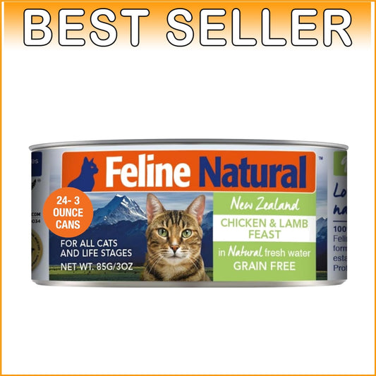 Delicious Grain-Free Cat Food Pate - All Life Stages, 24 Packs of 3 Oz