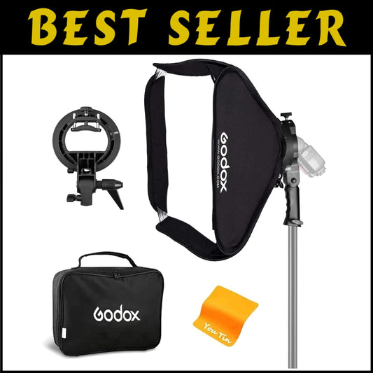 32"x32" Bowens Mount Softbox - Portable & Lightweight Photography Lighting