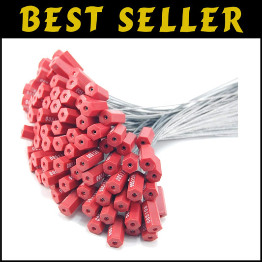 1000 Waterproof Tamper Evident Cable Seals for Containers and Cargo Security