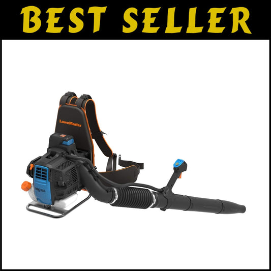 Lightweight No-Pull Backpack Leaf Blower - Cruise Control & Anti-Vibration