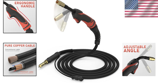 10ft 150A Flexible Neck MIG Welding Gun Torch for Miller - Reliable Replacement