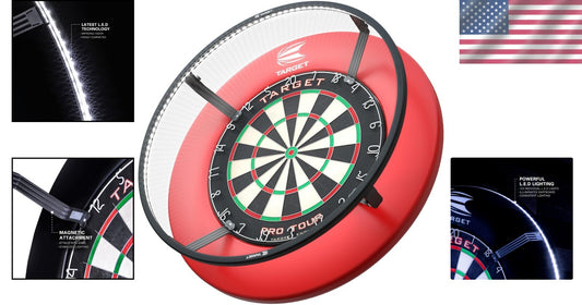 Corona Vision LED Dartboard Lighting System - Complete Illuminating Package