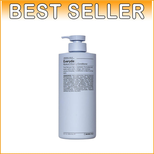 Everyday Blue Conditioner with Keratin – Nourishing & Hydrating Formula, 3-32 Oz