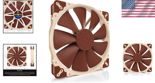 High Airflow 200x30mm PWM Fan with Advanced Acoustic Optimization - 800 RPM