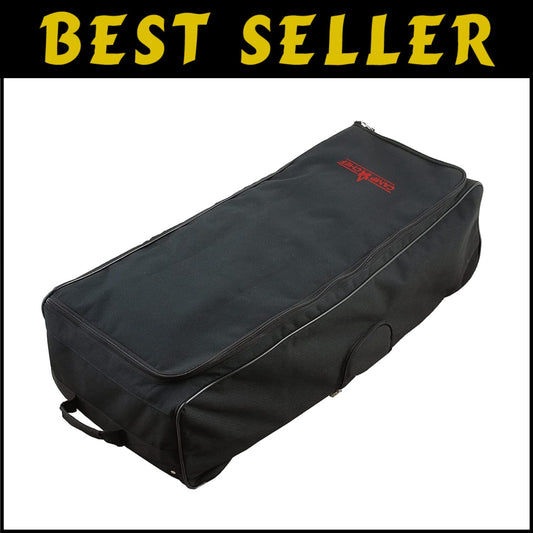 Lightweight Rolling Carry Bag for Easy Transport of Your 3-Burner Cooking Gear