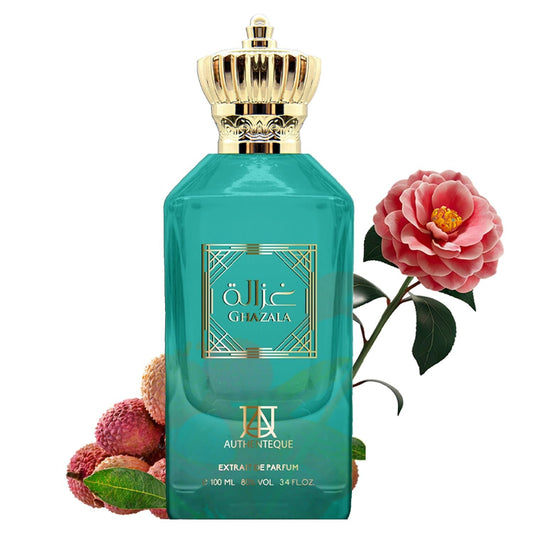 Ghazala 3.4 Fl Oz EDP - Turkish Rose, Peony & Vanilla – Elegant Fragrance