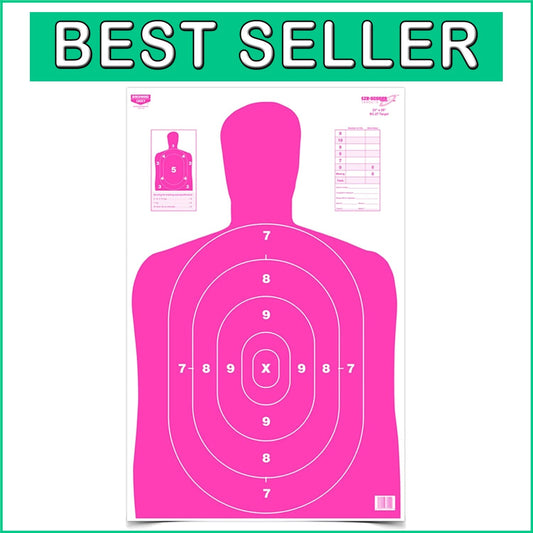 Durable Indoor Outdoor Paper Targets with Bright Colors for Precision Training