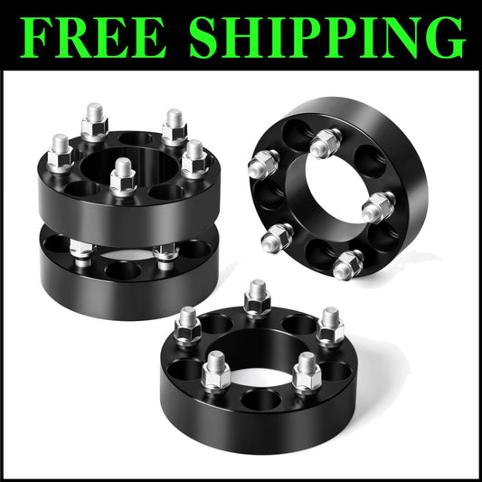 Forged Wheel Spacers 5x4.5" with DACROMAT Bolts - Enhance Jeep Performance