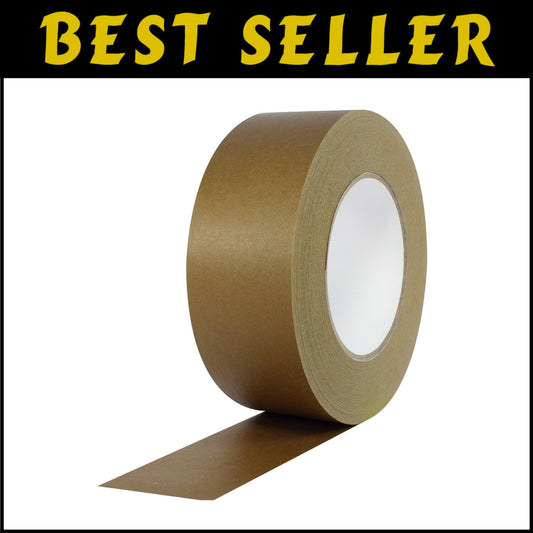 Premium High Tensile Kraft Sealing Tape with Paper Backing - Pack of 24 Rolls