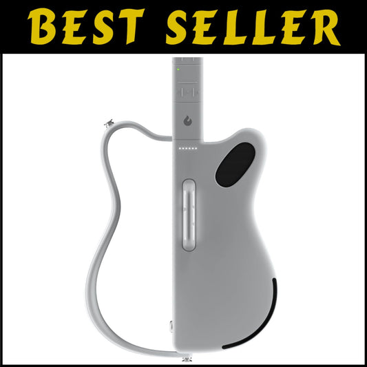GENIE Stringless Smart Guitar with Onboard Speaker - Portable & Compact Design