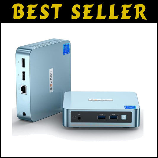 4K HD Intel Mini Desktop - 11th Gen, 16GB RAM, Dual HDMI, Fantastically Compact