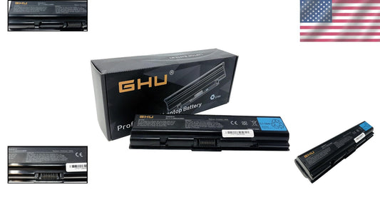 Fast-Charging 12-Cell Battery for Toshiba A200, A300, A500 Series - UL Approved!