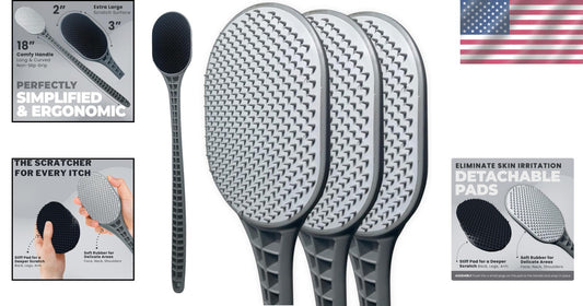 Versatile Back Scratcher & Exfoliator with 368 Contact Points – Relaxation Aid