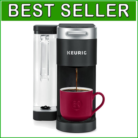 Customizable Iced Coffee Maker: Single Serve K-Cup Brewer with Dual Reservoir