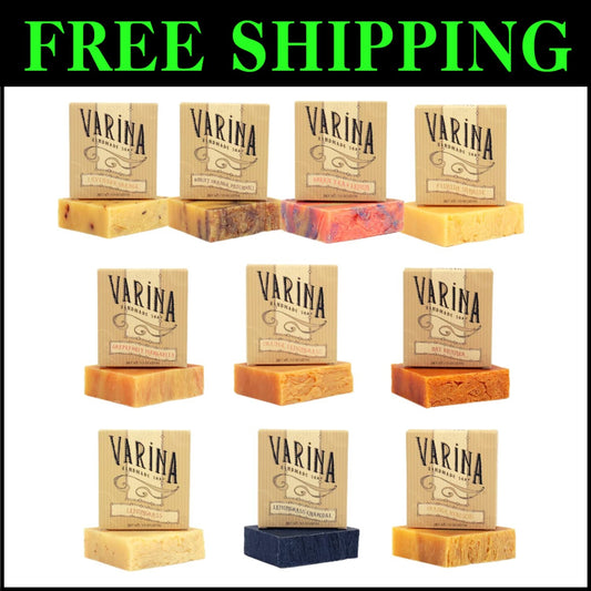 Refreshing Citrus Soap Variety - Handmade Natural Bar Soap for Sensitive Skin