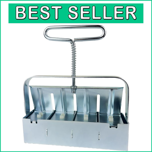 Authentic Mini 4 Hand-Held Soil Block Maker - Eco-Friendly Gardening Tool