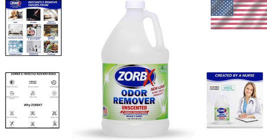 Advanced 128 Oz Odor Remover Spray - Trusted Formula for Strong Odor Elimination