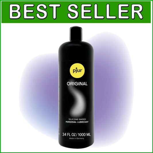 Premium Odorless Silicone-Based Lubricant for Men, Women & Couples - 1L