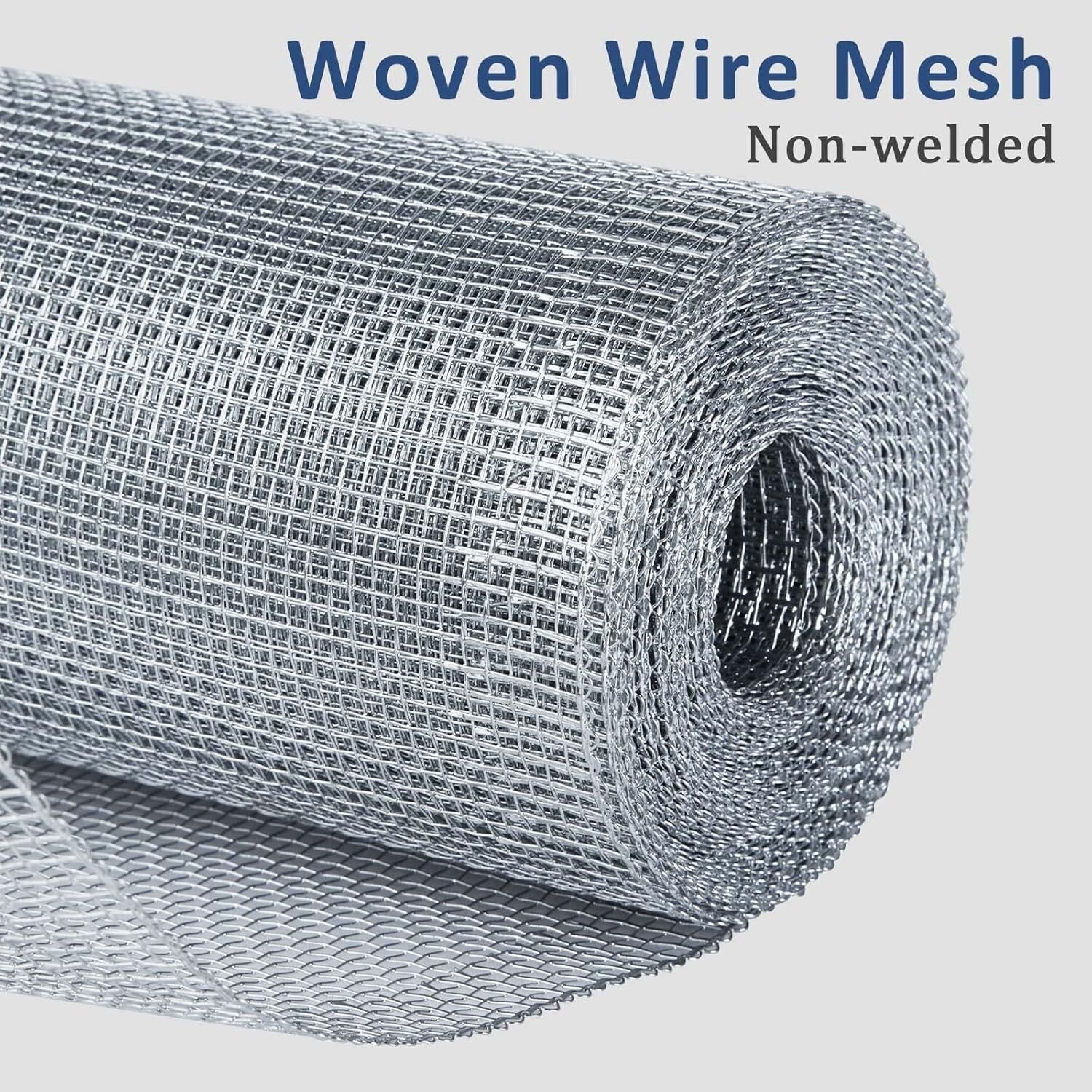 1/8 Inch Galvanized Hardware Cloth Roll 24''x25' - Durable Pest Control Solution
