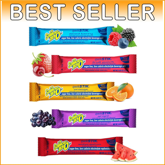 500 Sugar-Free Electrolyte Packets - Refreshing Flavors for Active Lifestyles