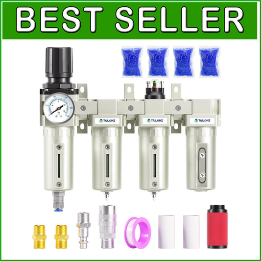 4-Stage Industrial Air Drying System - 0-240 PSI Moisture Control Solution