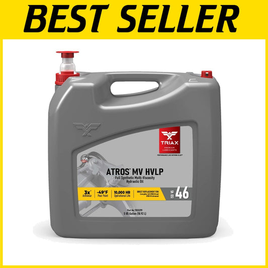 Atros MV HVLP 46 Full Synthetic Hydraulic Oil - 5 Gallon Extreme Performance