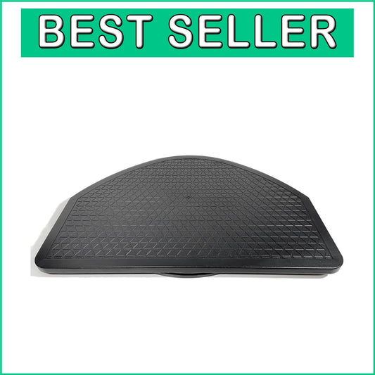 Durable 21-Inch TV Swivel Base with Steel Ball Bearings - Glare-Free Viewing