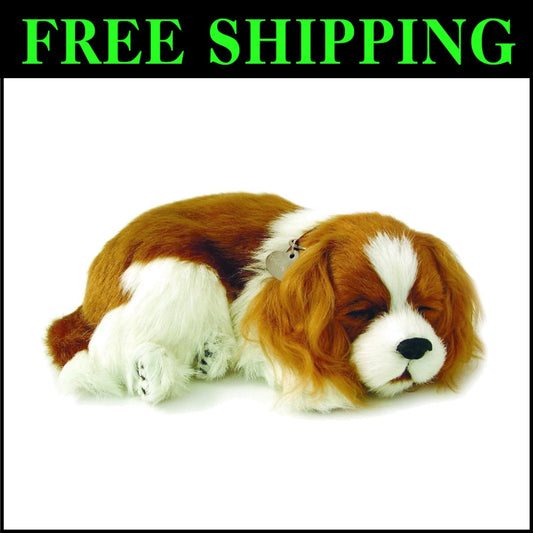 Lifelike Cavalier King Charles Toy - Handcrafted, Interactive Pet Companion