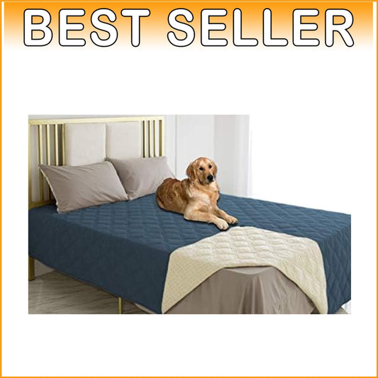 Luxurious Waterproof Pet Blanket with Anti-Slip Back for Furniture Protection